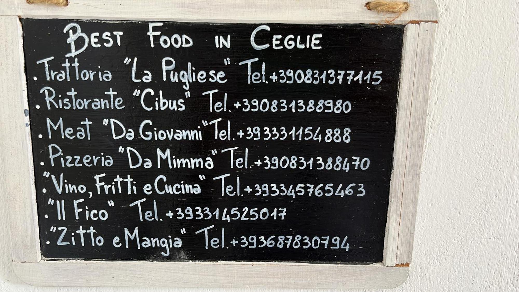 I Trulli Di Alice Villa Ceglie Messapica Exteriör bild